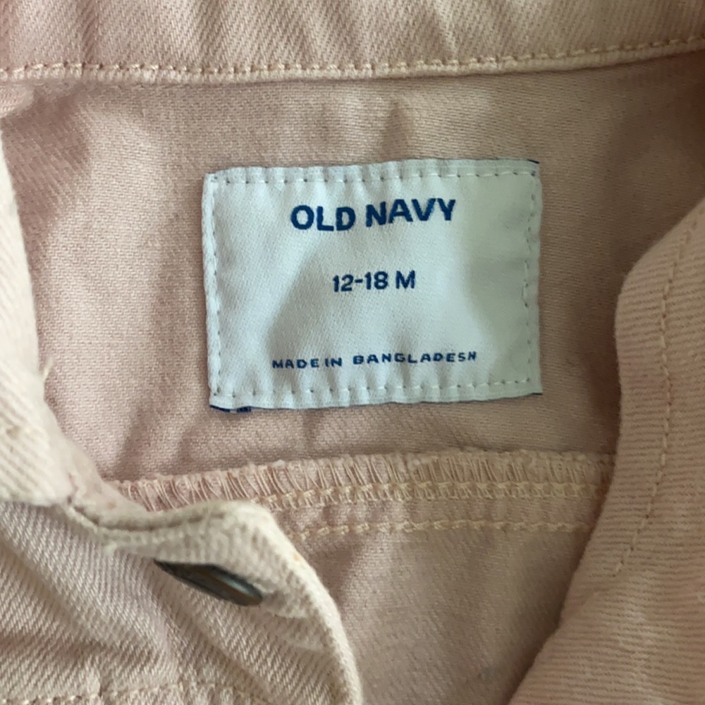 Pink Jean Jacket - Picture 4 of 4